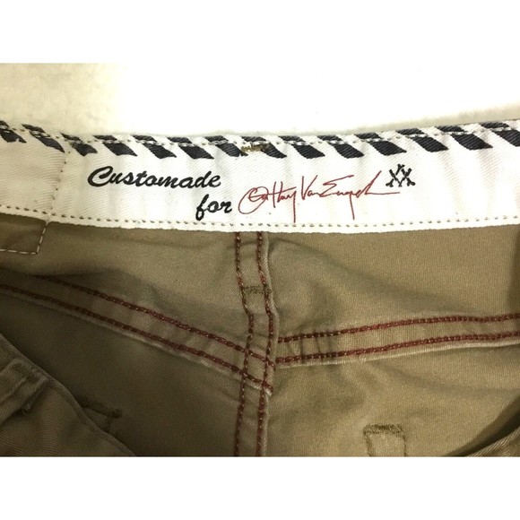 VANS Men's Chino Shorts Cut Off Brown Custom Made For Anthony Van Engelen Sz 30 - Picture 8 of 10